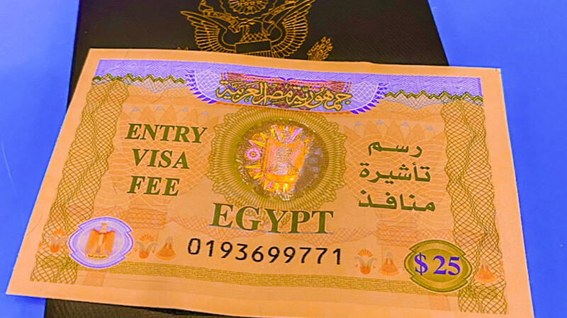 egypt travel visa